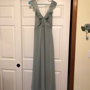 Sage Green Bridesmaid Dress